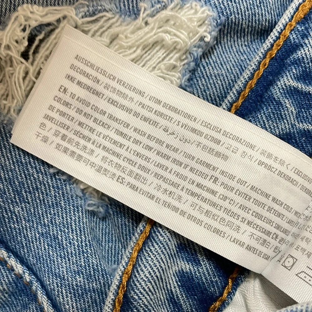 Abercrombie & Fitch High Rise Mom Shorts size 28 - Picture 8 of 10